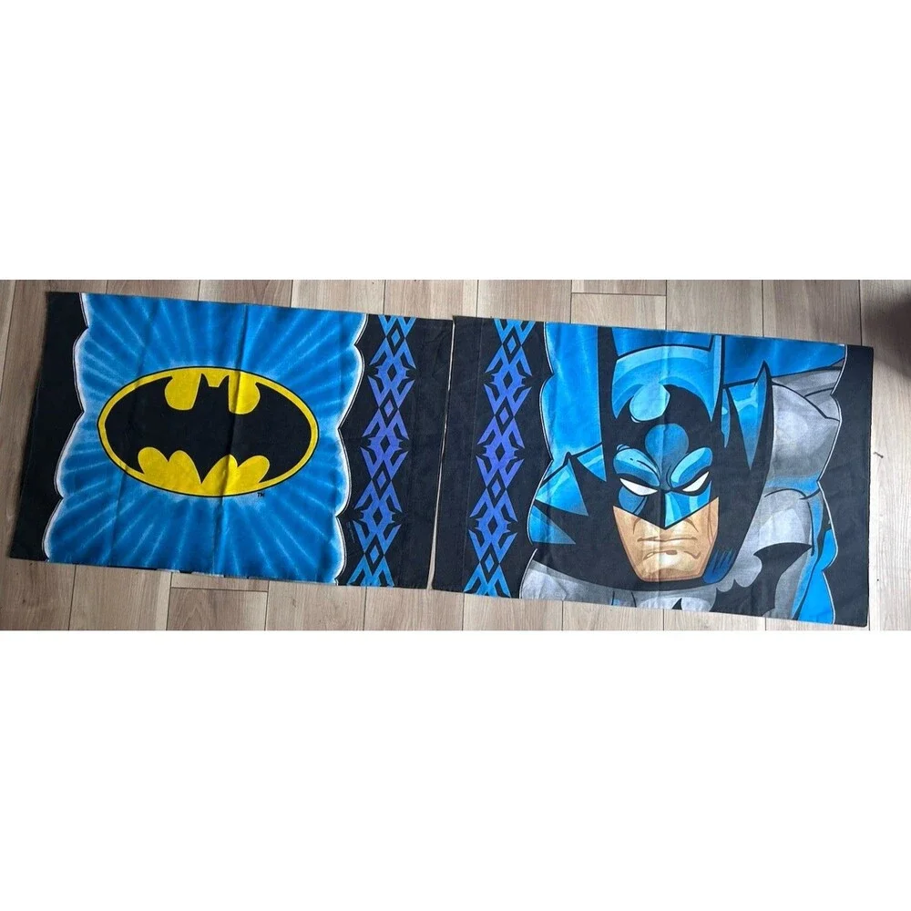 Vintage Batman Pillow Case, DC Franco Comics, Standard Double-sided, Retro 90s
